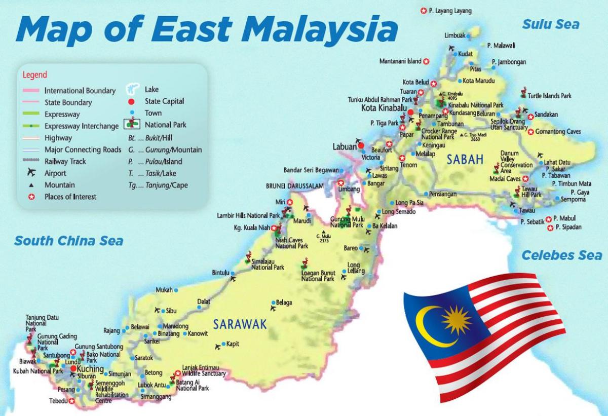 机场在马来西亚地图