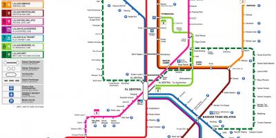 马来西亚的火车地图2016