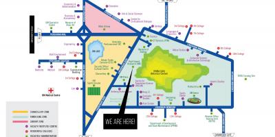 地图上的马来亚大学