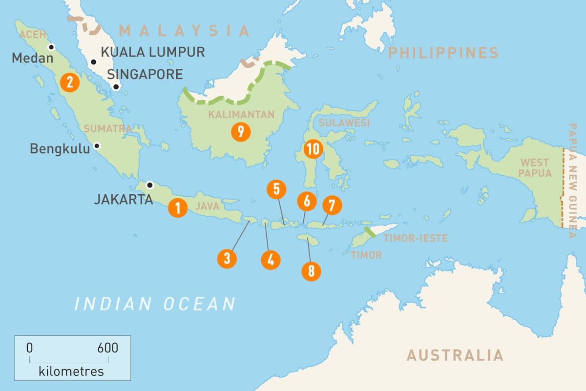 吉隆坡附近的地图