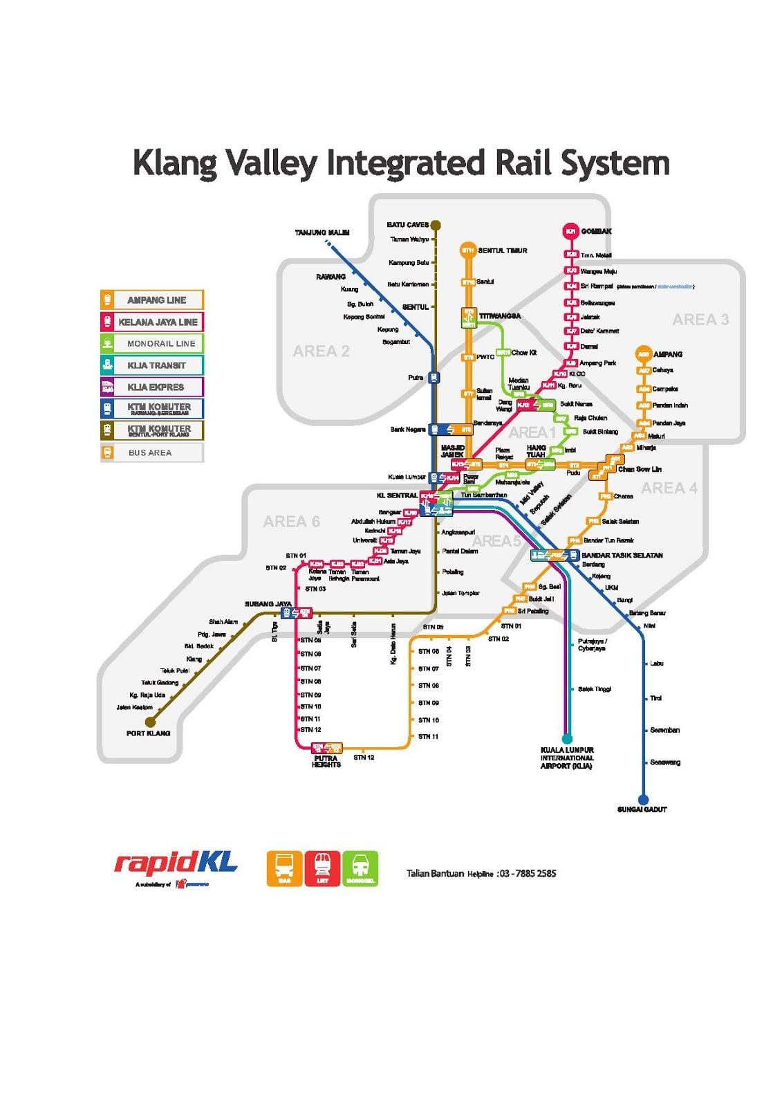 myrapid轻轨的地图