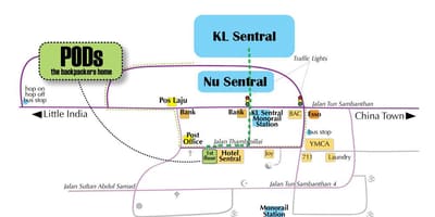 吉隆坡巴士站地图