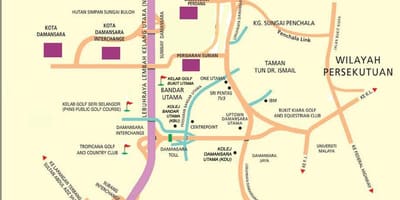 沙罗地图吉隆坡
