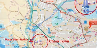 吉隆坡市地图