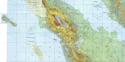 图吉隆坡的地形