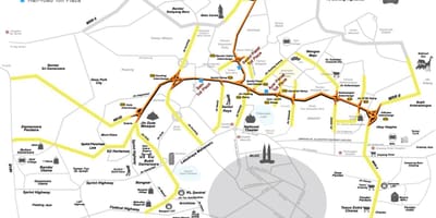吉隆坡路线图