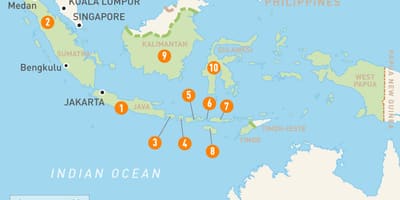 吉隆坡附近的地图